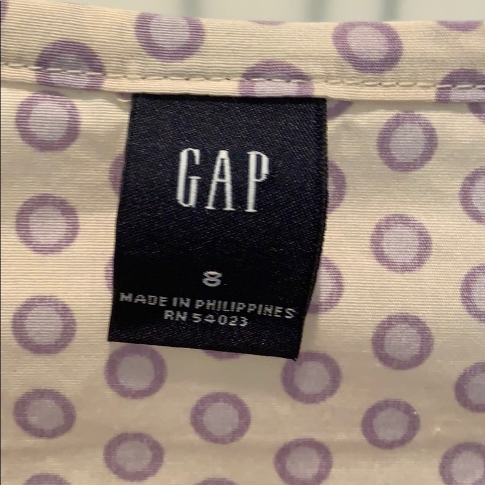 GAP Unlined Cotton A-Line Skirt - Picture 5 of 6